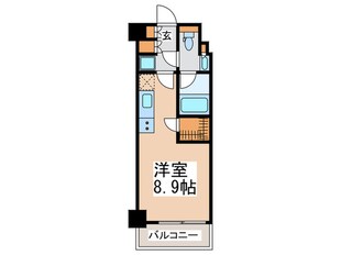 ザ・パークハビオ新宿の物件間取画像